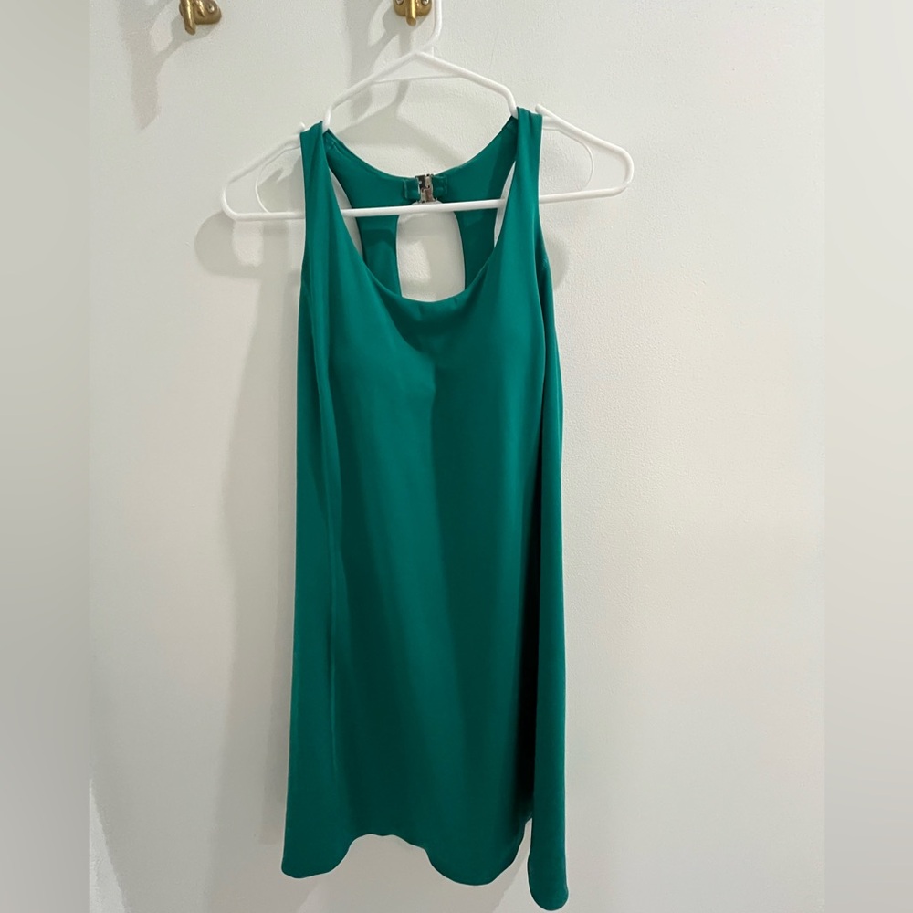 ATHLETA Ultimate Ease Dress with Pockets Emerald Green Size M